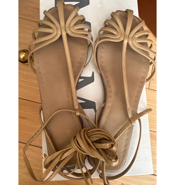 Сандалии • Max Mara • Золотой