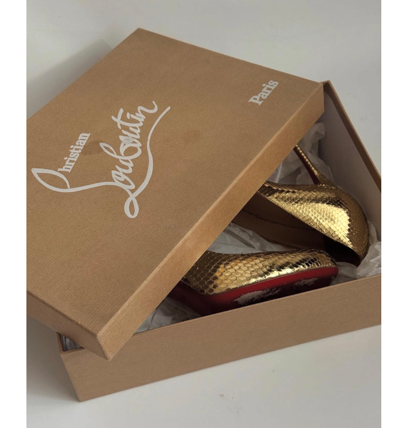 Туфли • Christian Louboutin • Золотой