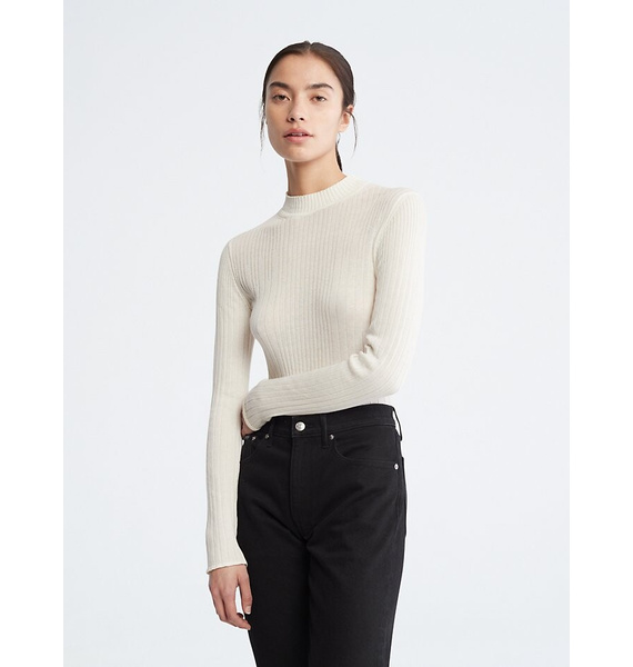 Лонгслив • Calvin Klein • Белый