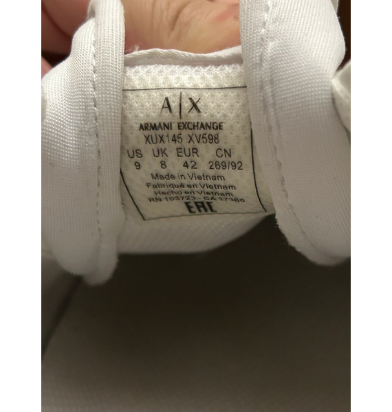 Кроссовки • Armani Exchange • Белый
