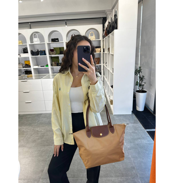 Сумка • Longchamp • Бежевый