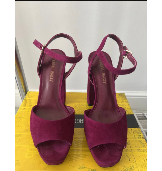 Босоножки • Antonio Biaggi • Бордовый