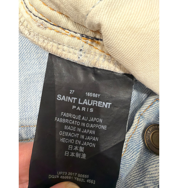 Джинсы • Saint Laurent • Голубой