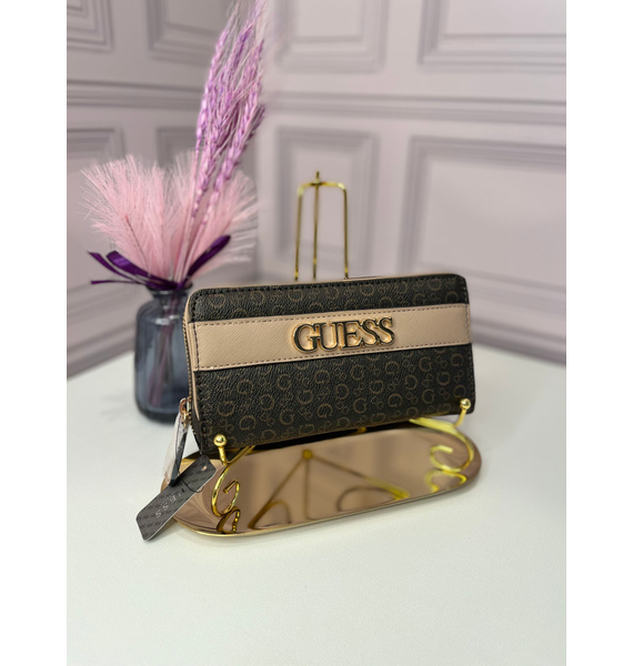 Кошелёк • GUESS • Коричневый