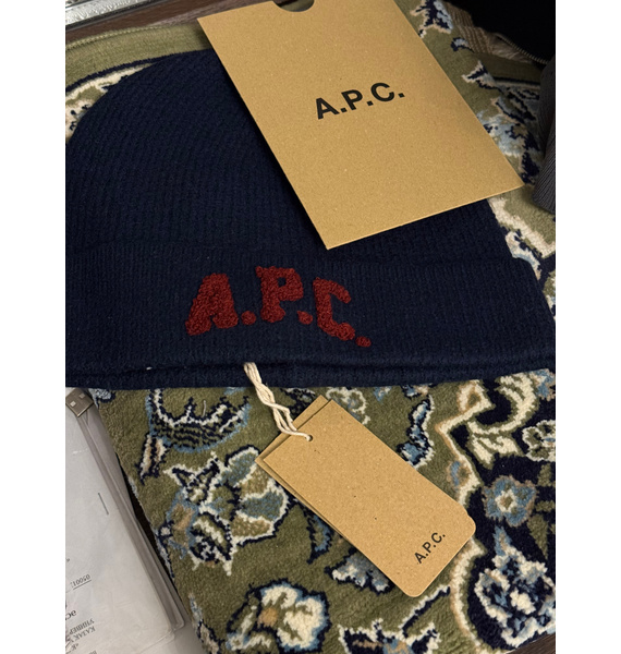 Шапка • A.P.C. • Темно-синий