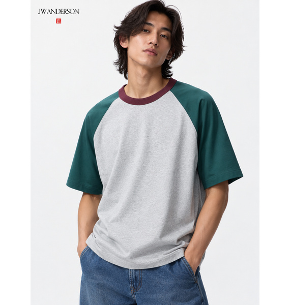 Футболка • UNIQLO x JW Anderson • Серый