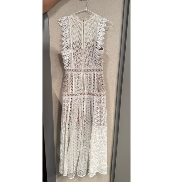 Платье • Self-Portrait • Белый