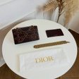 Сумка • Christian Dior • Бордовый