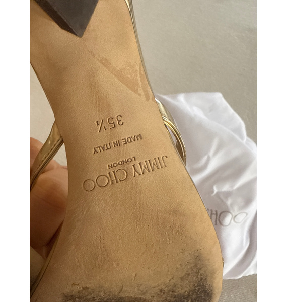 Мюли • Jimmy Choo • Золотой