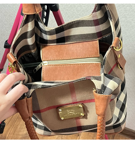 Сумка • Burberry • Бежевый