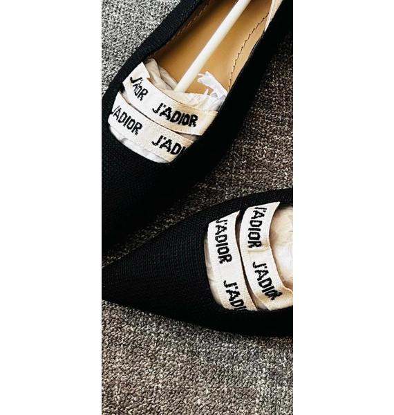 Балетки • Christian Dior • Черный