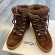 Ботинки • Sergio Rossi • Коричневый