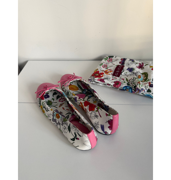 Балетки • Gucci • Розовый