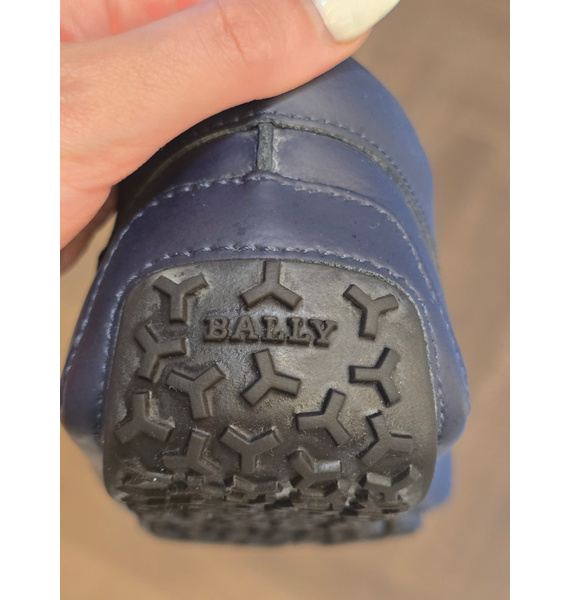 Мокасины • Bally • Темно-синий