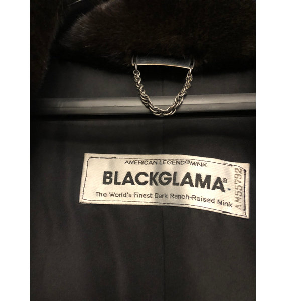 Шуба • BLACKGLAMA • Черный
