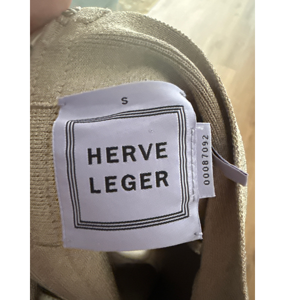 Юбка • Hervé Léger • Кремовый