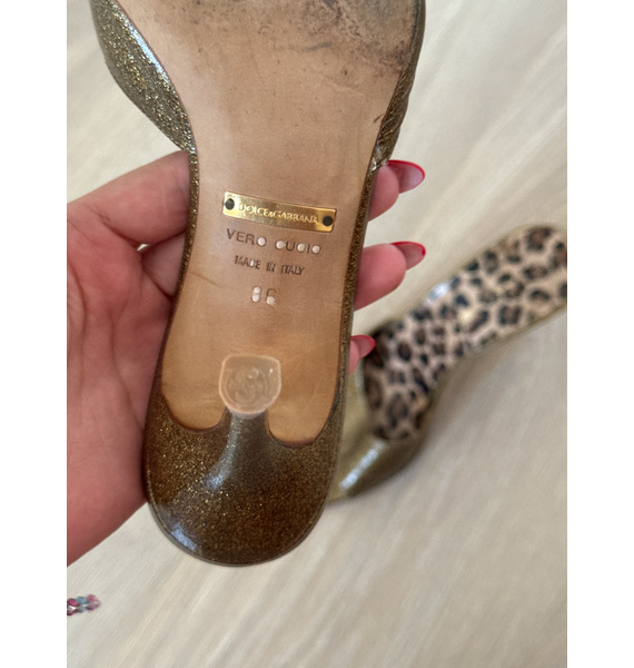 Мюли • Dolce & Gabbana • Зеленый
