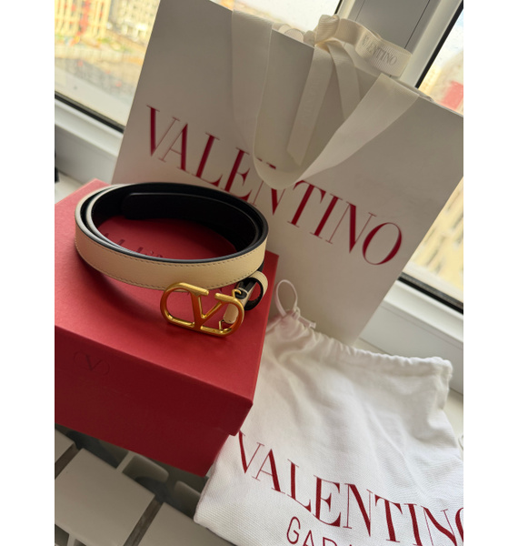 Ремень • Valentino • Белый