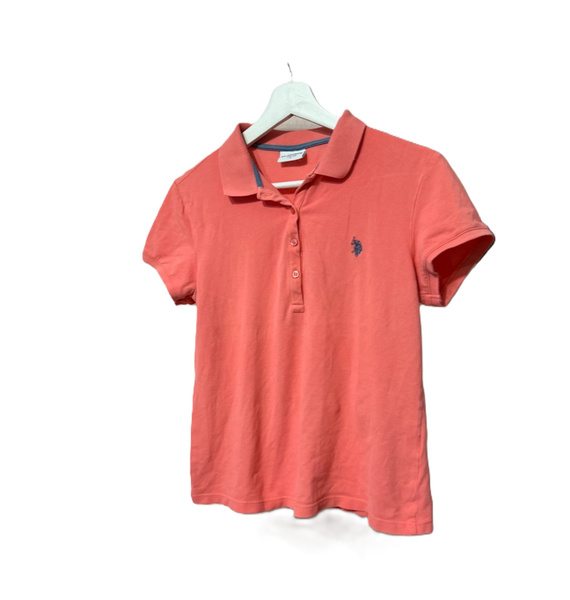 Поло • U.S.Polo Assn. • Коралловый