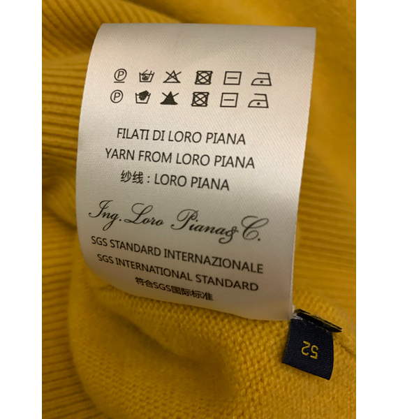 Джемпер • Loro Piana • Желтый