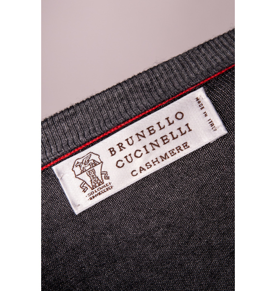 Свитер • Brunello Cucinelli • Тёмно-серый