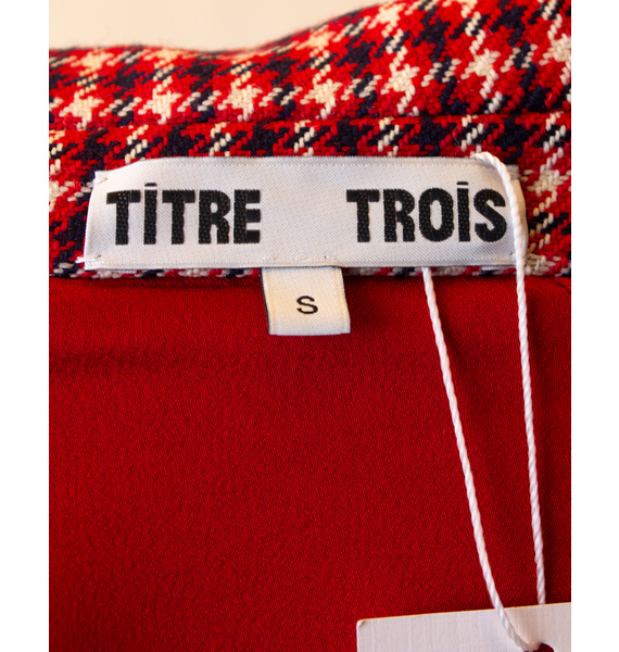 Бомбер • TITRE TROIS • Красный