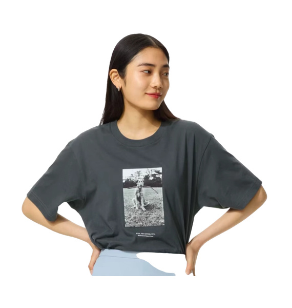 Футболка • UNIQLO • Серый