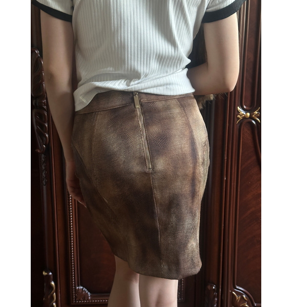 Юбка • Elisabetta Franchi • Коричневый