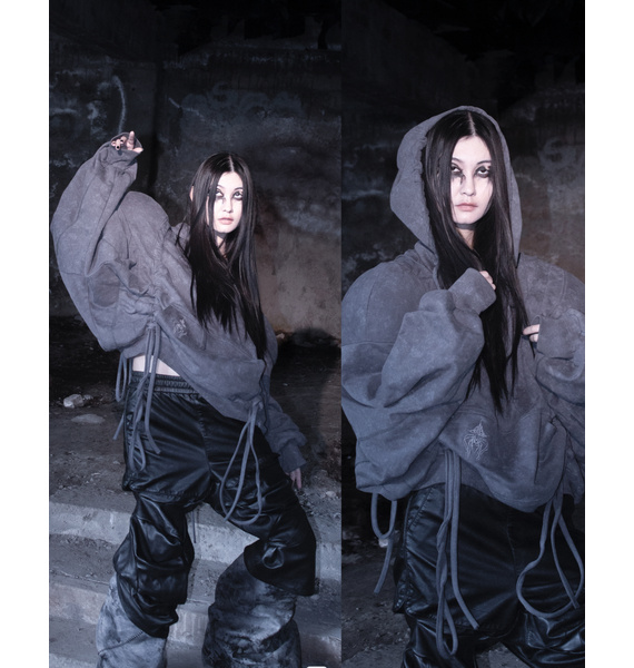 Худи • LUCEATANIMA • Серый