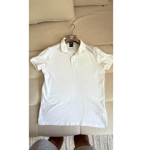 Поло • Boss Hugo Boss • Серебряный