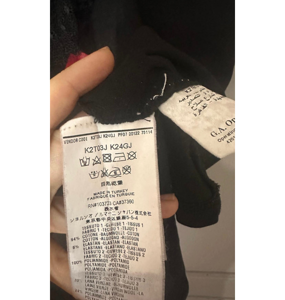 Футболка • Emporio Armani • Черный