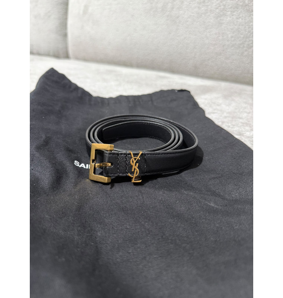 Ремень • Yves Saint Laurent • Черный