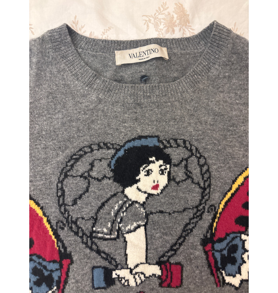 Джемпер • Valentino • Серый