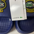 Шлепанцы • Lacoste • Синий