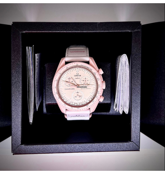 Часы • Swatch • Розовый