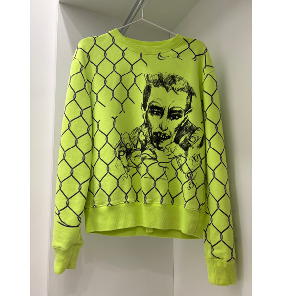 Толстовка • Off-White • Зеленый