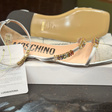 Сандалии • Moschino • Серебряный