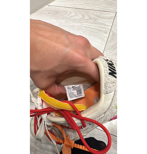 Кроссовки • Nike X Off-White • Белый