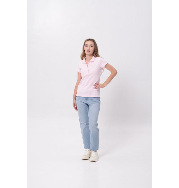Поло • Tommy Hilfiger • Розовый