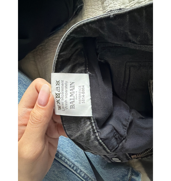 Джинсы • Balmain • Серый