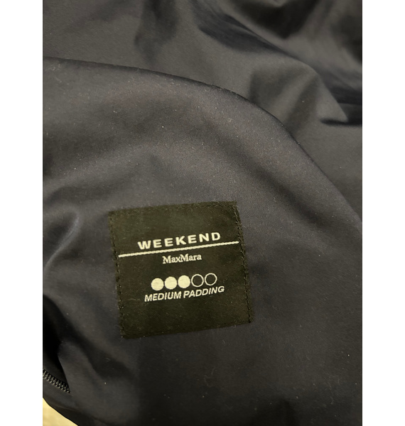 Пуховик • Max Mara • Темно-синий