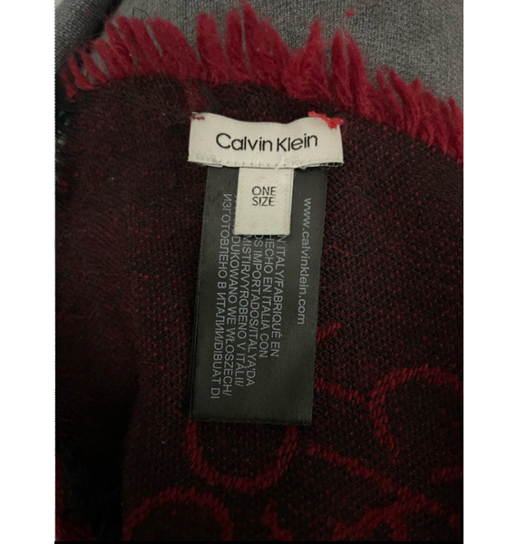 Шарф • Calvin Klein • Бордовый