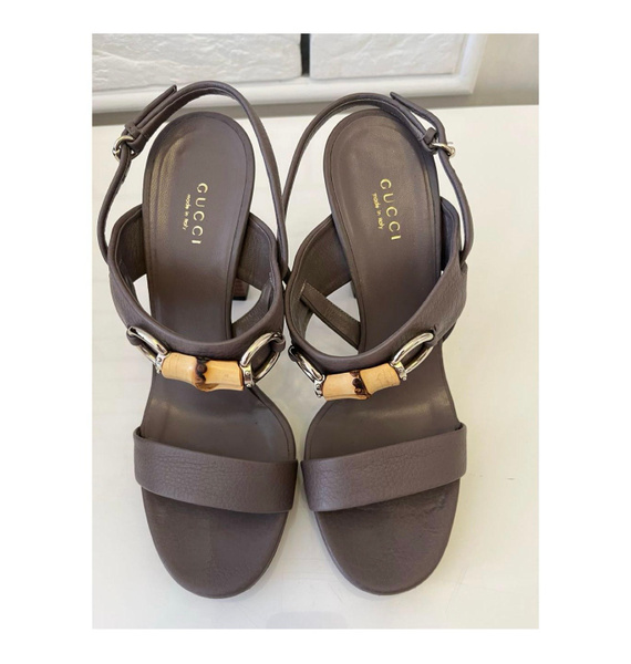 Босоножки • Gucci • Серый