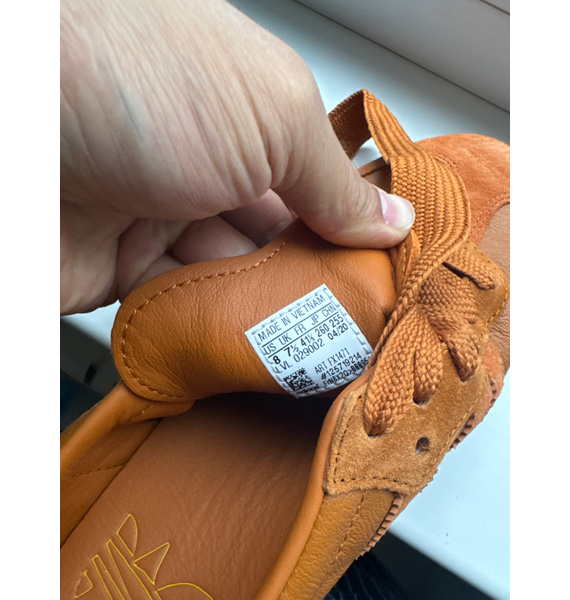 Кеды • adidas • Оранжевый