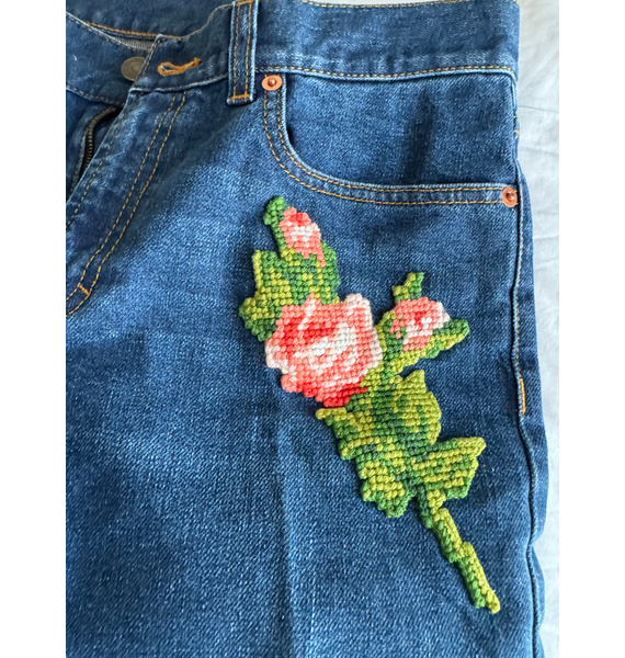 Джинсы • Gucci • Синий