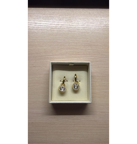 Комплект • Swarovski • Золотой