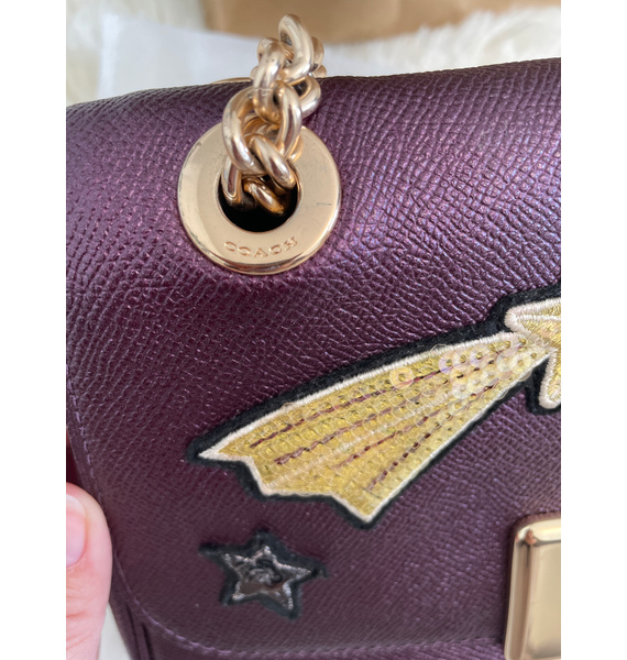Сумка • Coach • Фиолетовый