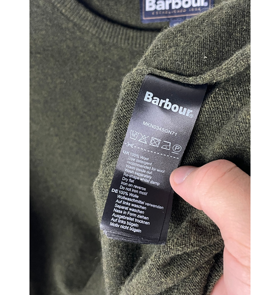 Джемпер • Barbour • Зеленый