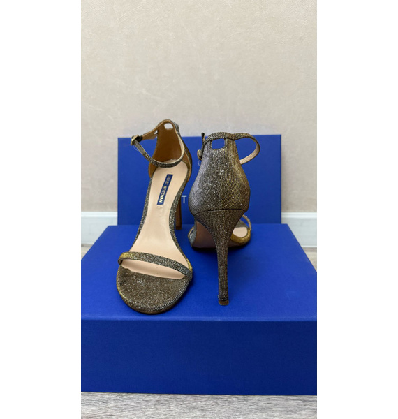 Босоножки • Stuart Weitzman • Золотой