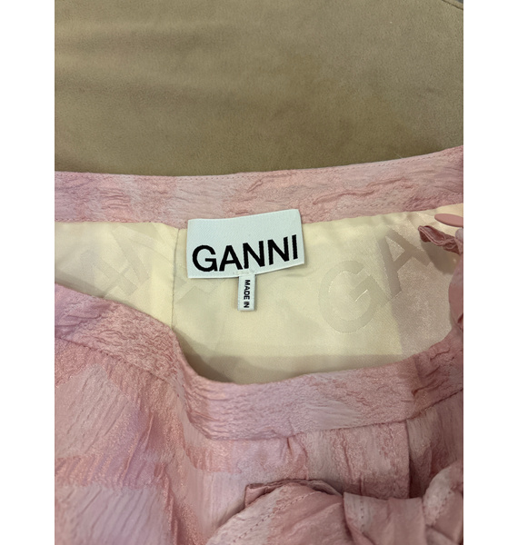 Юбка • GANNI • Розовый